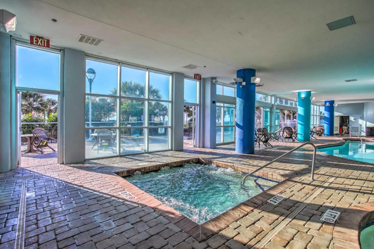 Beachfront Family Condo With View And Pool Access Myrtle Beach Kültér fotó